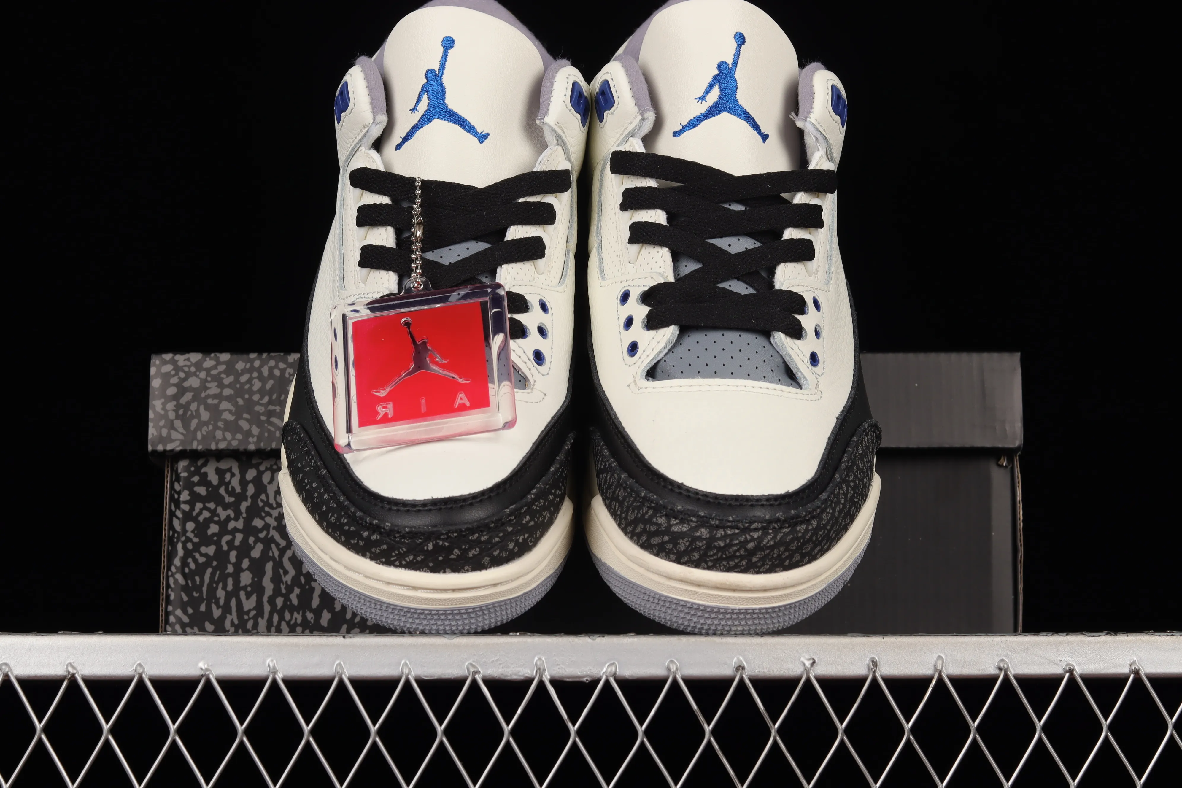 All categories Air Jordan Jordan series basketball shoes Air Jordan 3 Air Jordan 3 Retro UNC AJ3 Joe 3 burst racing blue 398614-145
